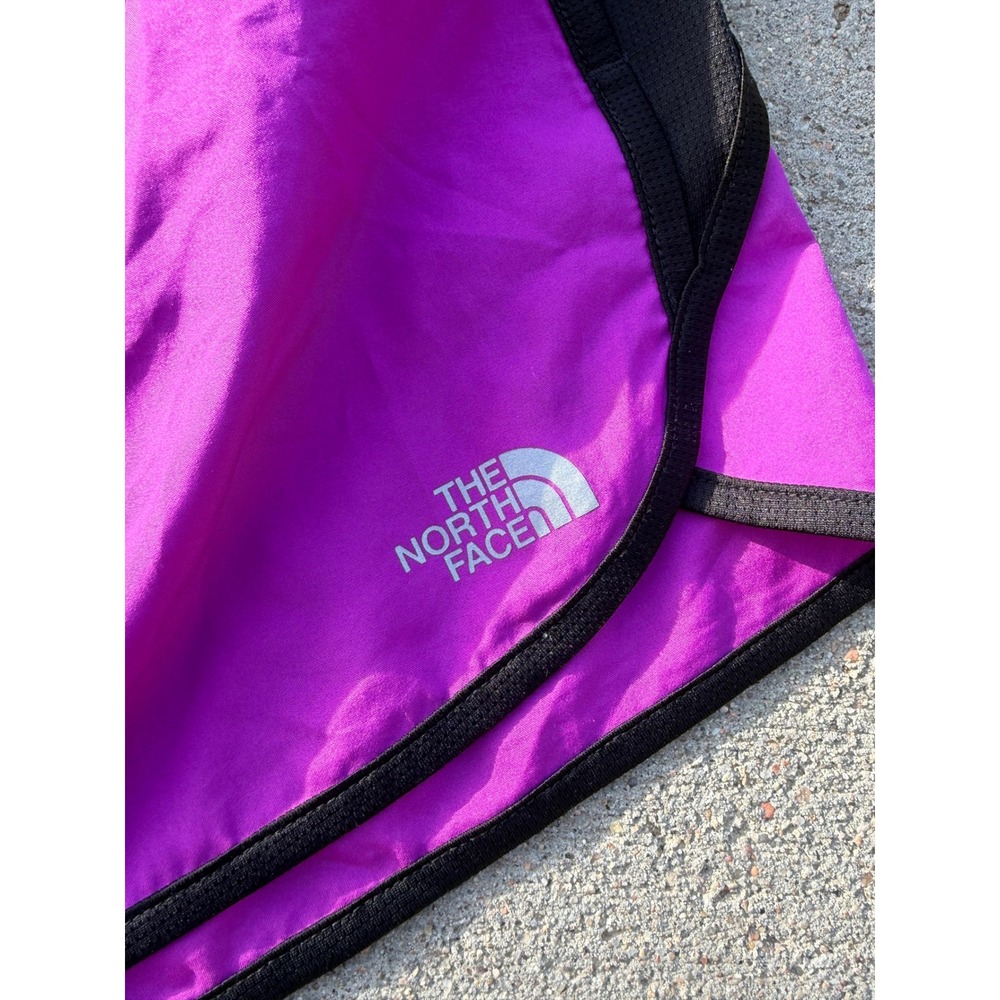 The North Face Flight Series Womens Purple Black Running Athletic Shorts Size M - Picture 2 of 6